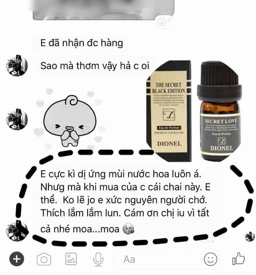Nước Hoa Cô Bé DioNel Mùi Thớm Lắm
