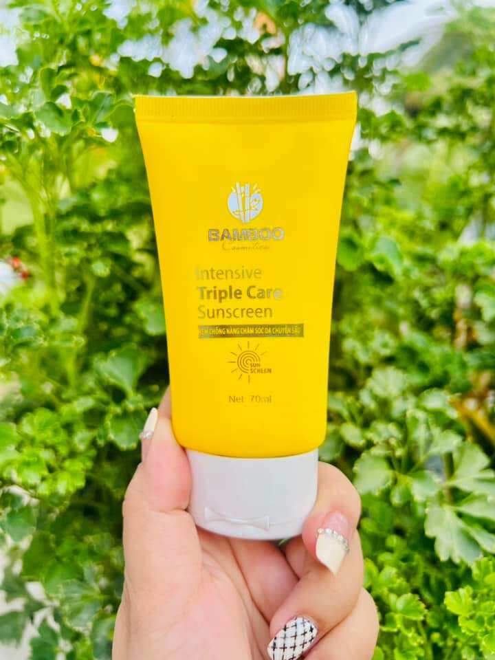 💥ƯU ĐÃI💥COMBO KEM CHỐNG NẮNG VÀ SERUM B5 BAMBOO
