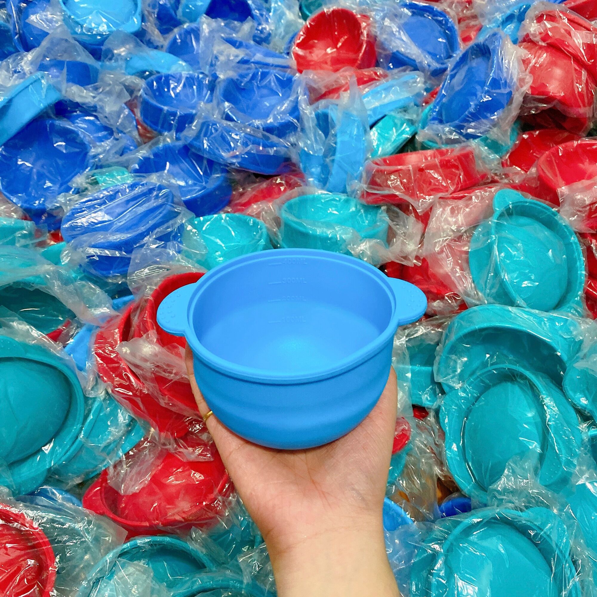 Chén silicon nấu sáp wax nóng hardbean