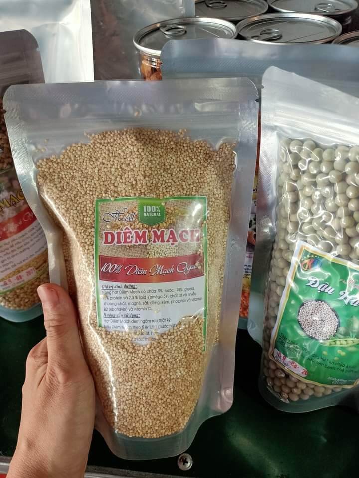 Quinoa Diêm mạch trắng hữu cơ nhập khẩu