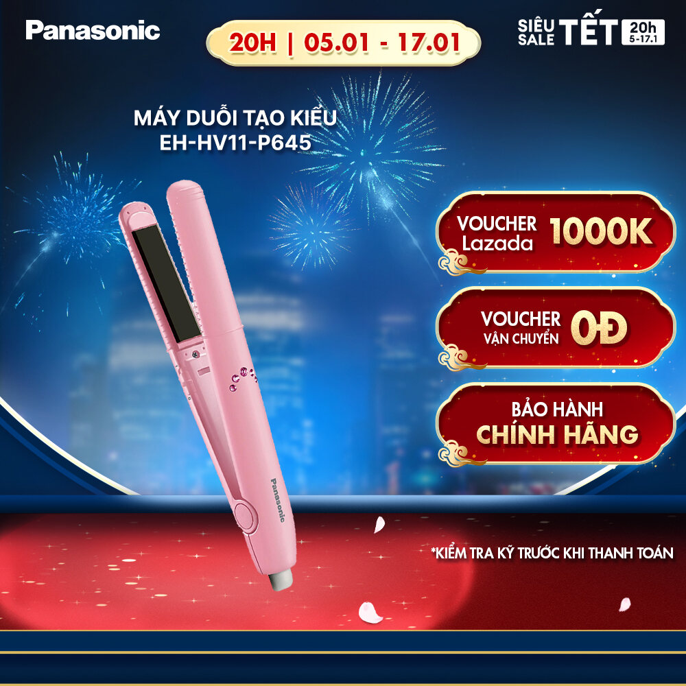 Máy Duỗi Tạo Kiểu Tóc Panasonic EH-HV11-P645 - Hàng Chính Hãng – Bảo Hành 12 Tháng