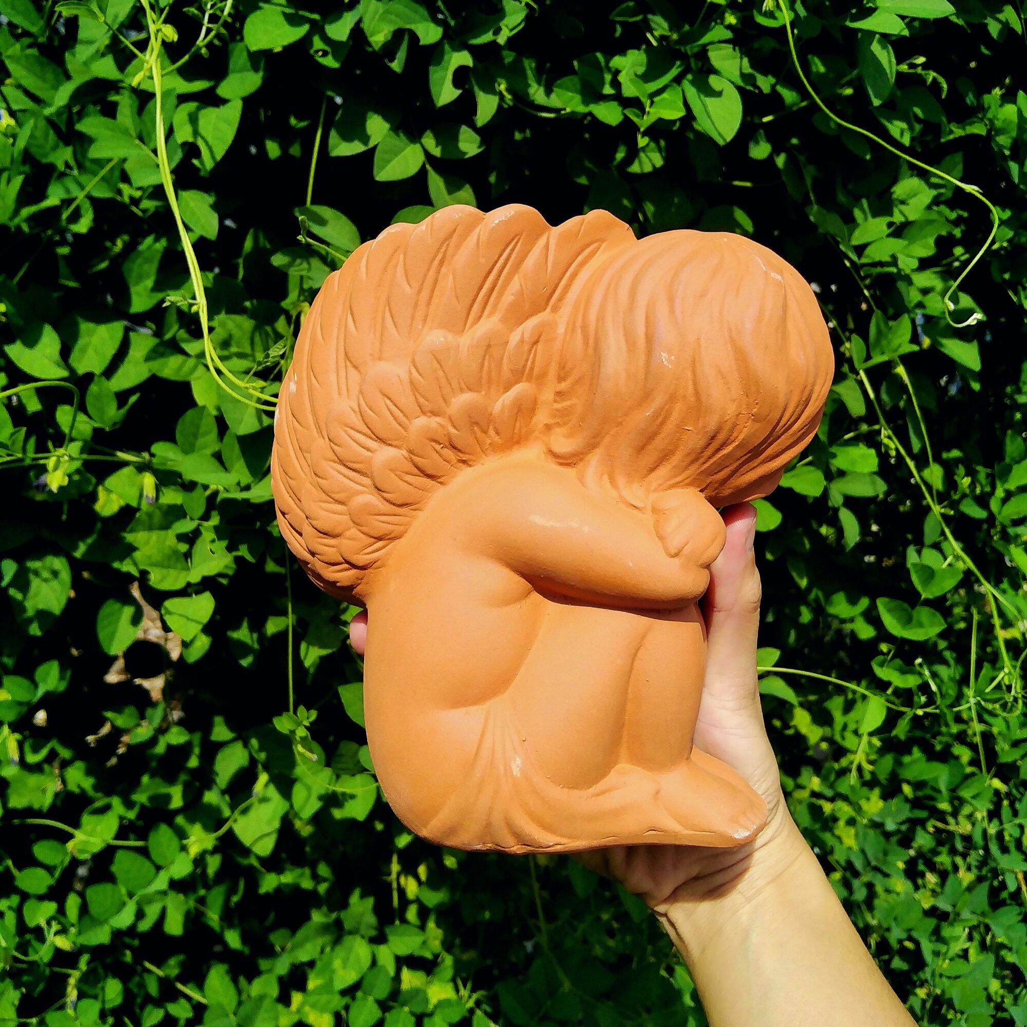 Chậu Đất Nung Thiên Thần Ngủ