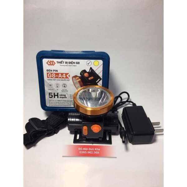 ĐÈN PIN ĐỘI ĐẦU A4-G8 SIÊU SÁNG