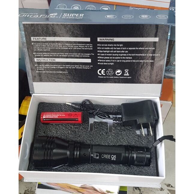 Đèn pin siêu sáng CREE Q5