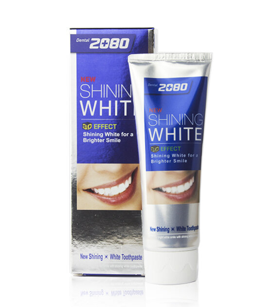 KEM ĐÁNH RĂNG CAO CẤP 2080 SHINING WHITE 3D EFFECT
(Kem làm trắng răng chuyên biệt)