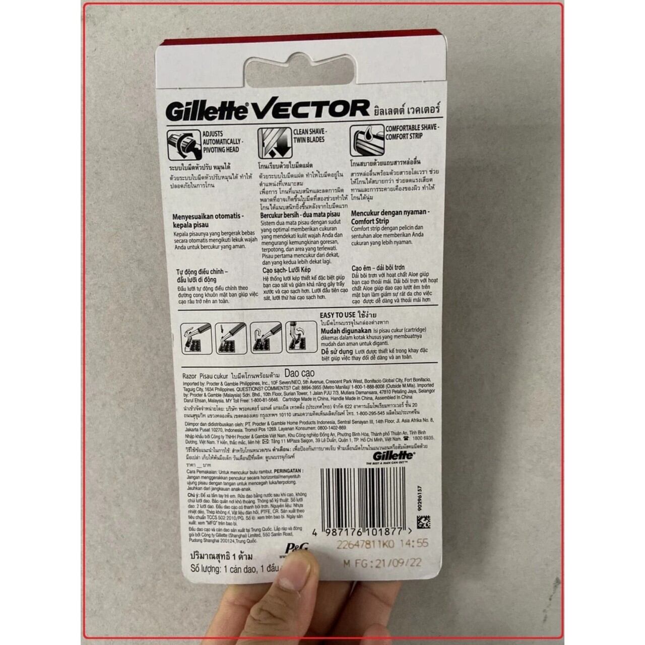 Dao cạo Gillette vector