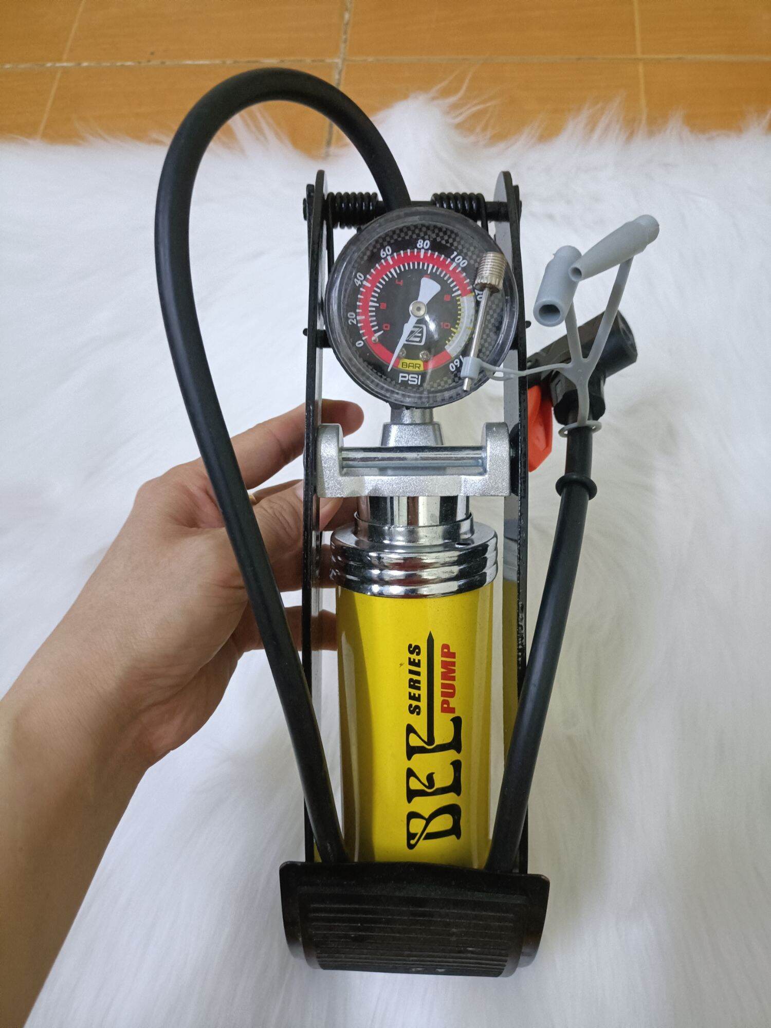 Ống bơm xe máy xe đạp cao cấp