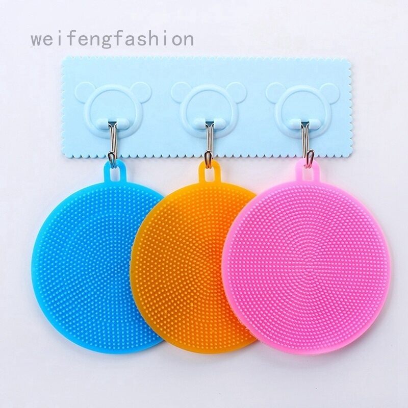 Miếng Rữa Chén Bát Silicon Dụng Cụ Rữa Bát Siêu Bền
