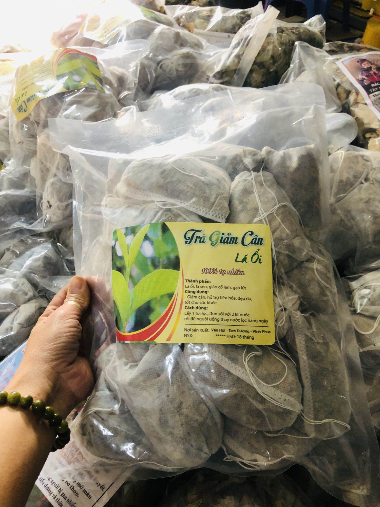 Trà Lá Ổi 50 túi lọc Giúp Giảm Cân