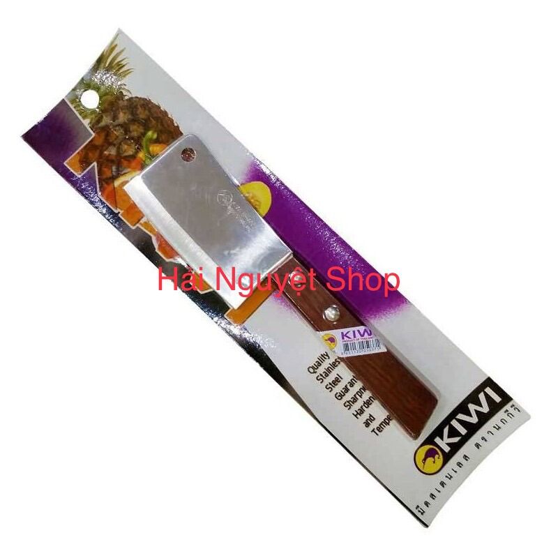 [CHÍNH HÃNG THÁI LAN] DAO CẮT PHÔ MAI KIWI 504 CAO CẤP CÁN GỖ