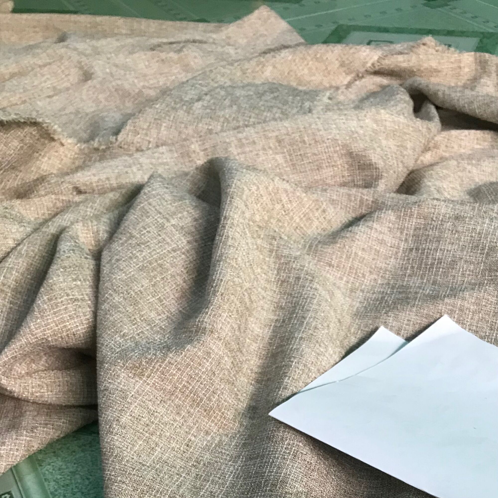 Vải Bố - Text