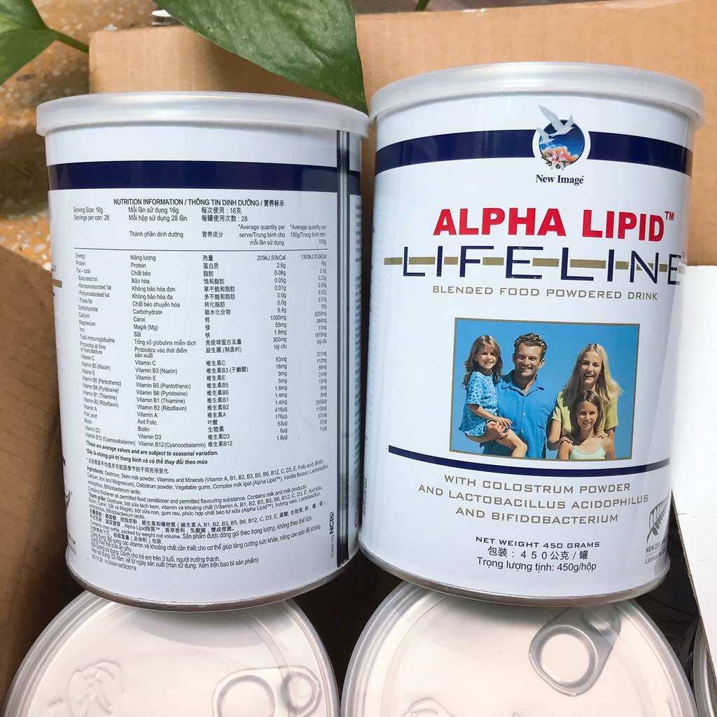 Sữa non alpha lipid lifeline