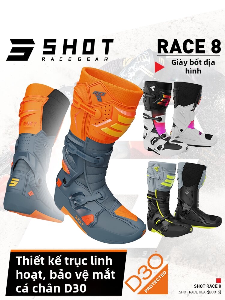 Moto ADV Off-road Boots D3O Protection Giá 4,202,000 Đồng*Miễn phí vận chuyển