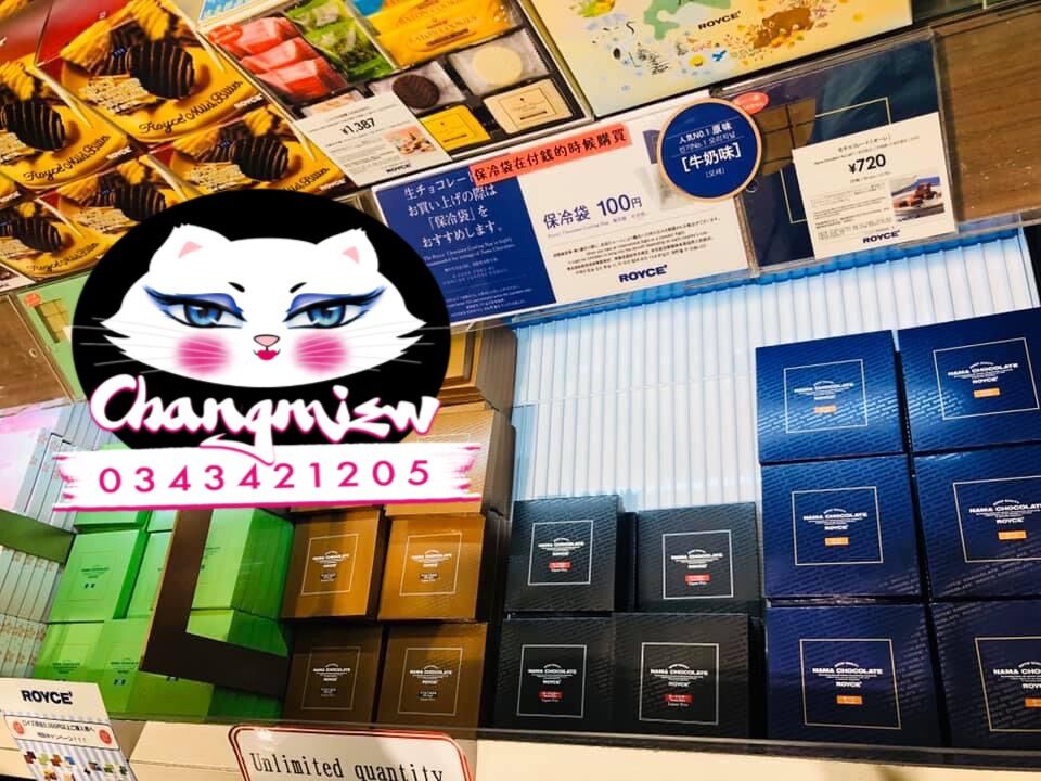 Nama Chocolate Royce – Sôcôla tươi từ Nhật bản