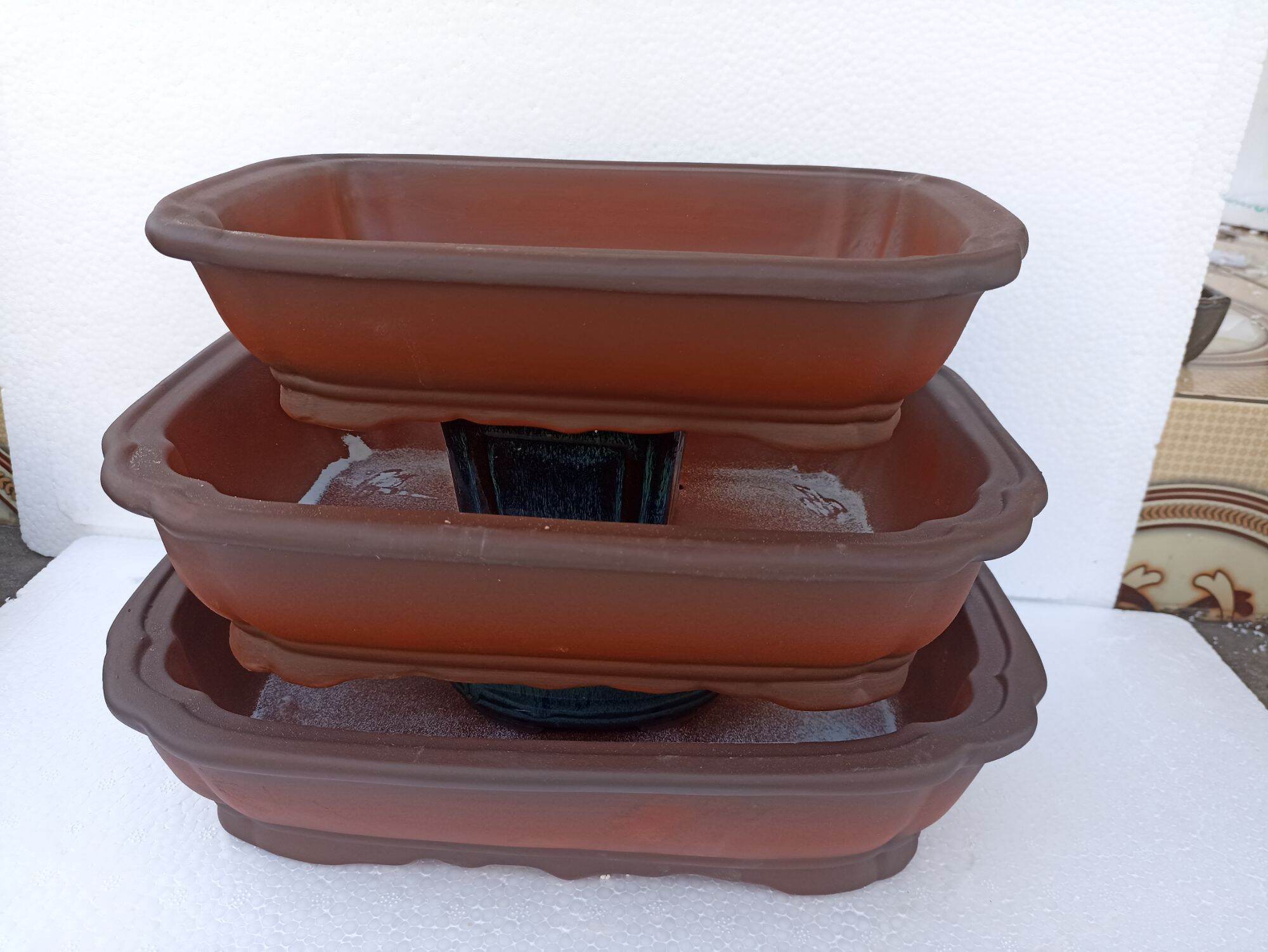 bộ 3 chậu chữ nhật áng mây