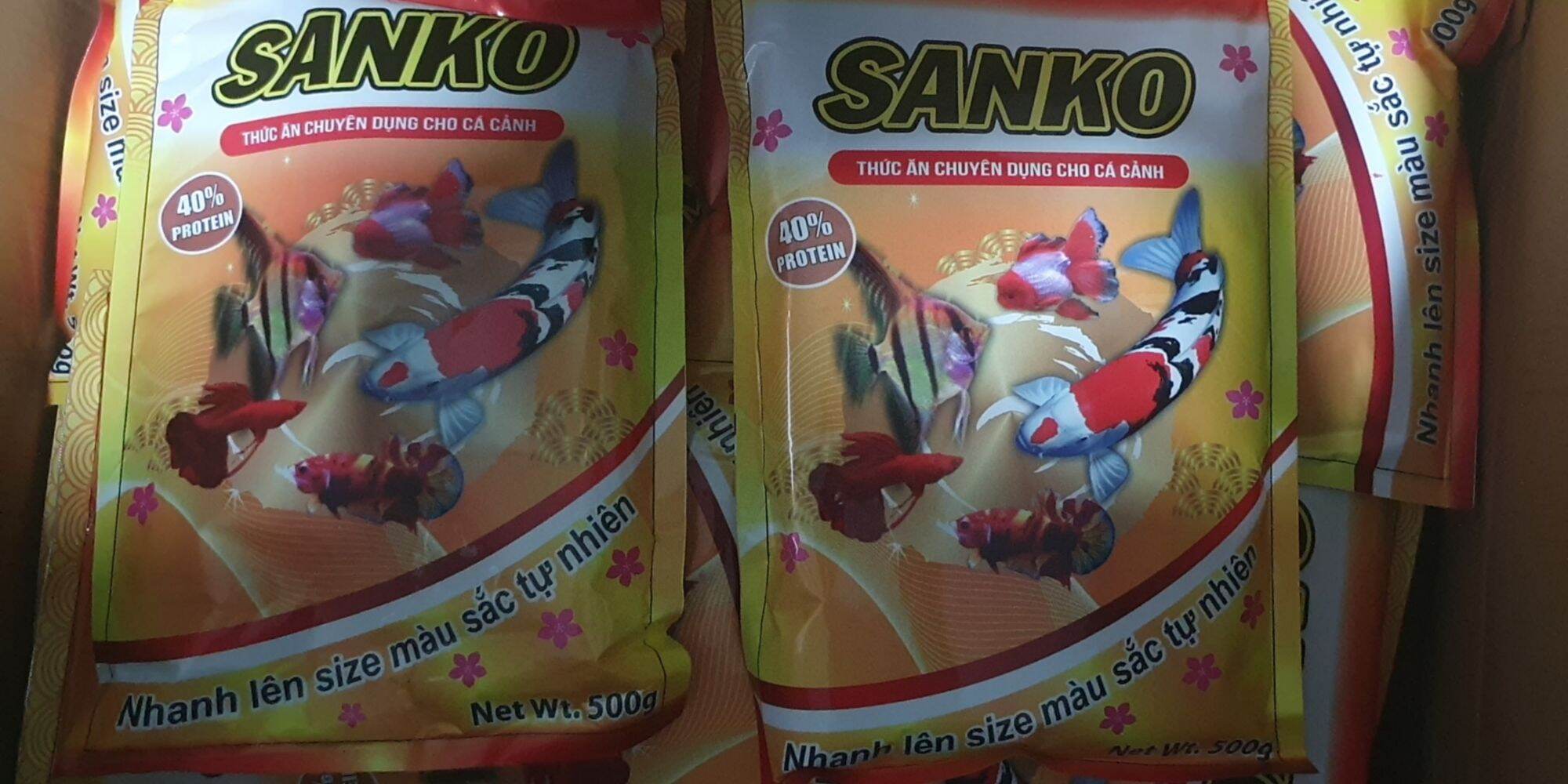 Cám SANKO 500g : Thức Ăn Cá Cảnh