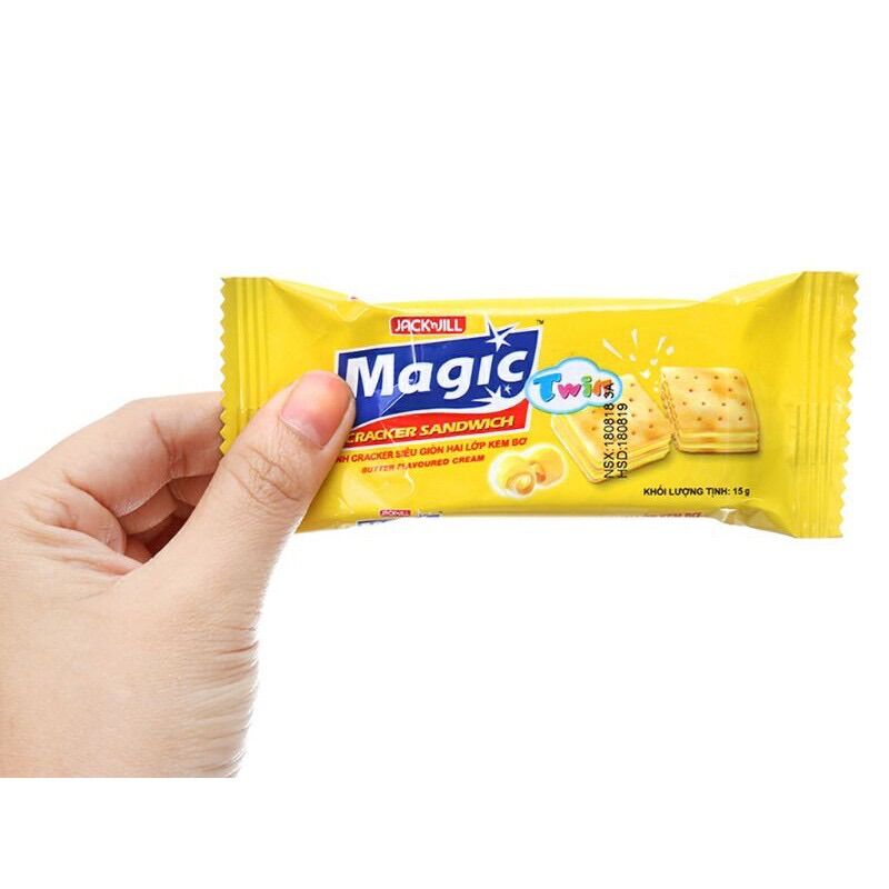 COMBO 20 CÁI BÁNH MAGIC HAI LỚP KEM BƠ/SOCOLA(NGẪU NHIÊN)