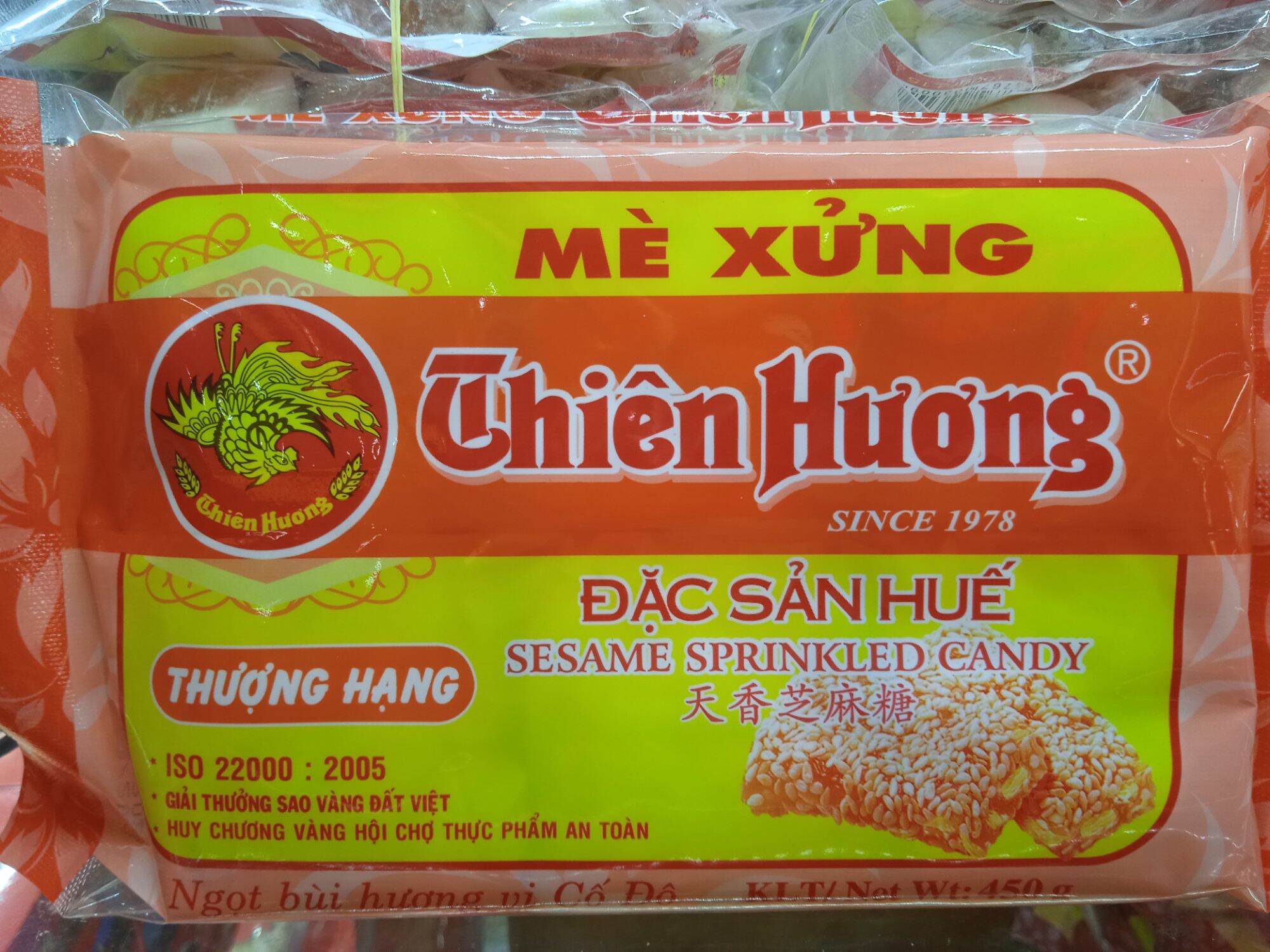 [ Chính hãng] Mè xửng dẻo thẻ nhỏ 450g