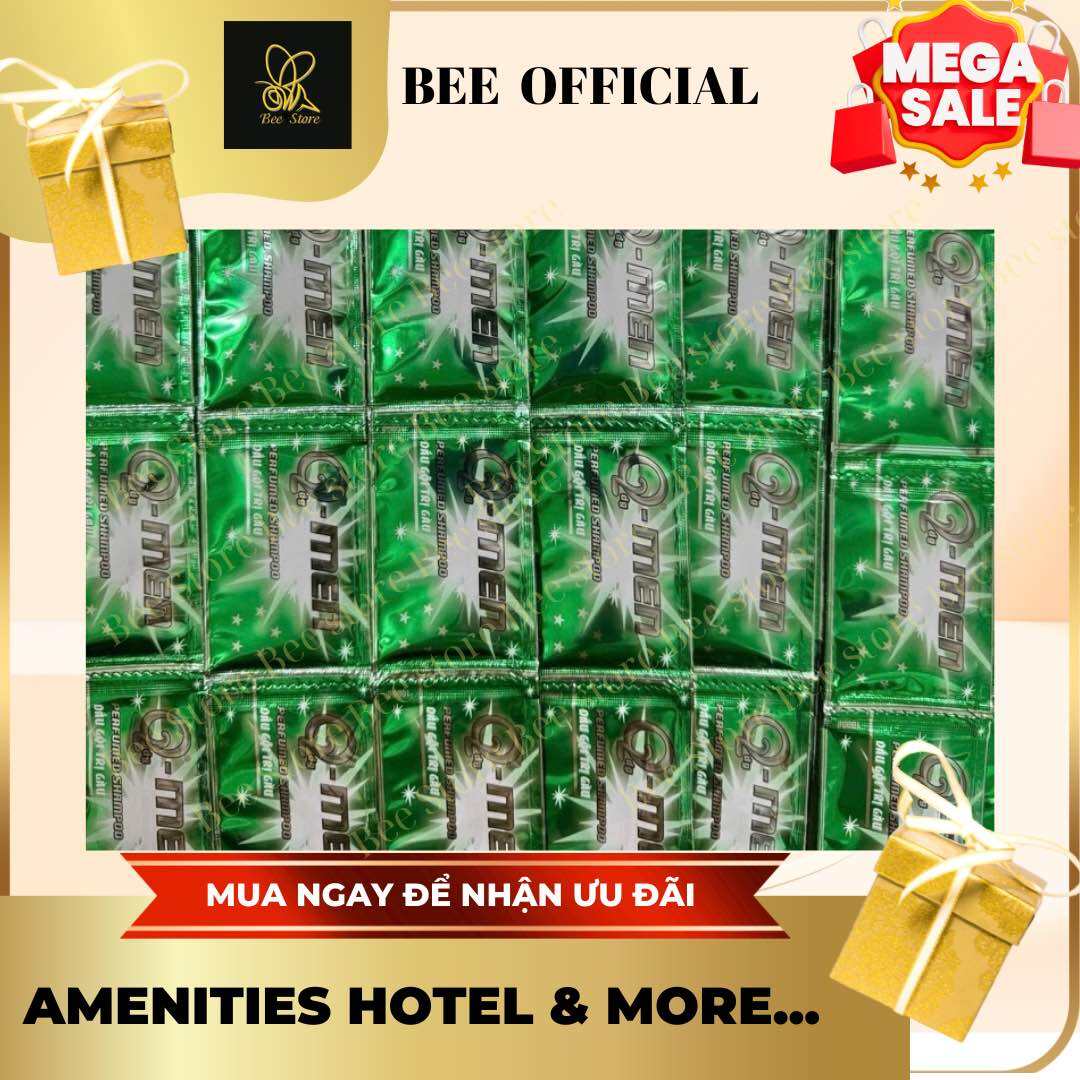 [Giá sỉ] 100 gói dầu gội Omen mùi hương nam tính dung tích 6,5ml