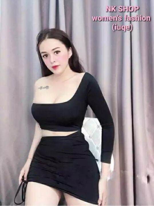 Đầm body 1 tay khoét hở eo sexy