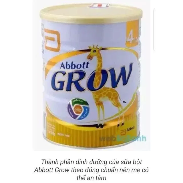 [HCM]Sữa Grow Abbott số 4 lon 1.7kg