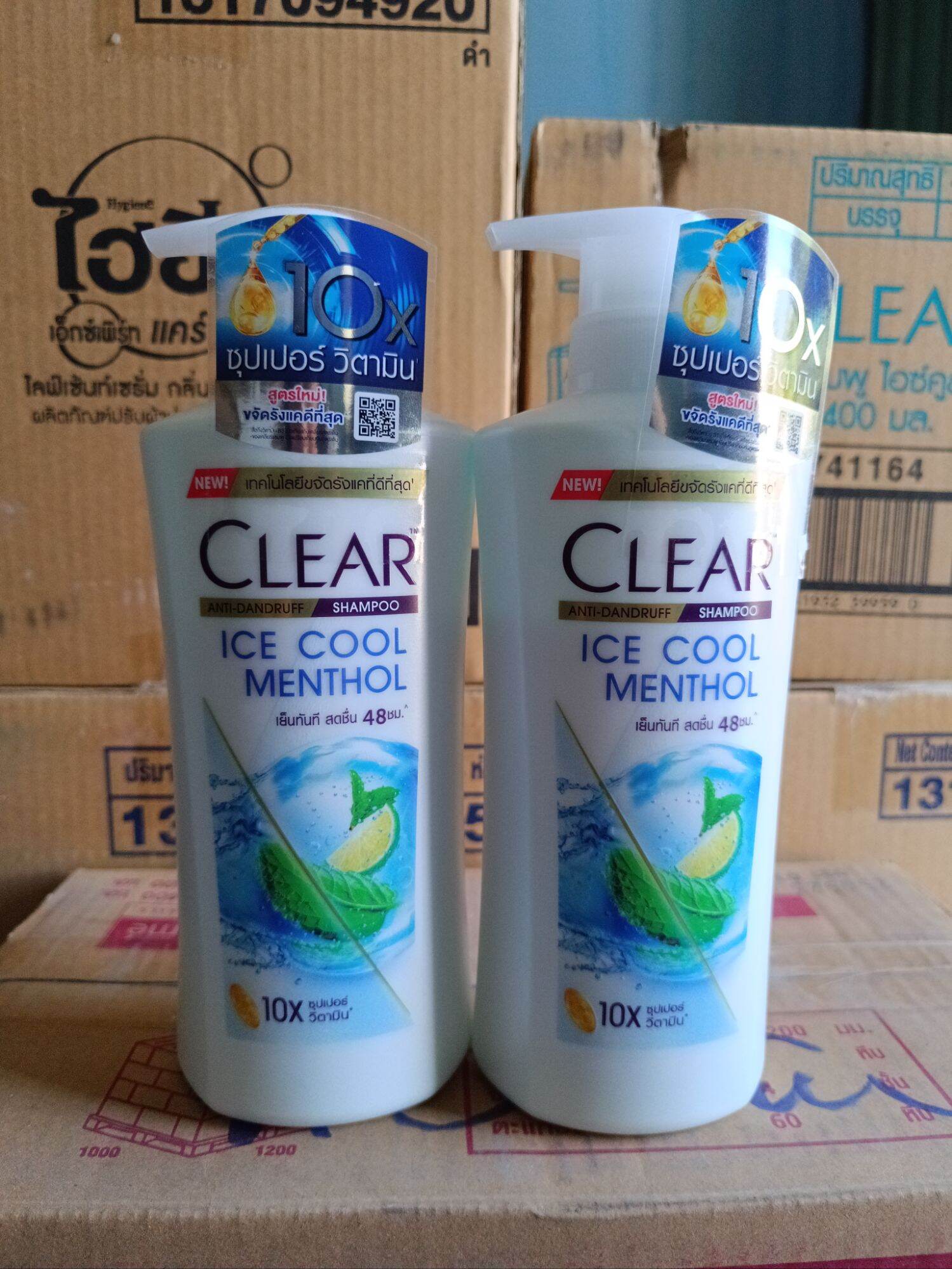 [6chai] Dầu gội clear Thái Lan bạc hà