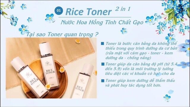 Rice Tonner AnThy - Nước hoa hồng xịt khoáng AnThy