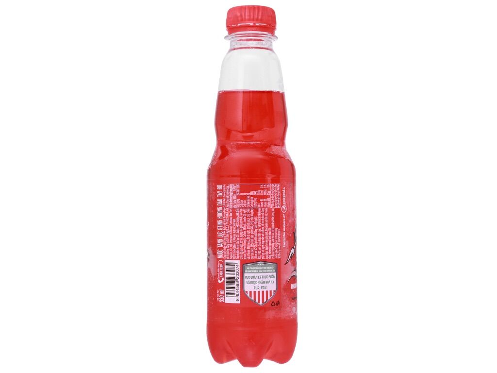 Lốc 6 chai Sting dâu 330ml