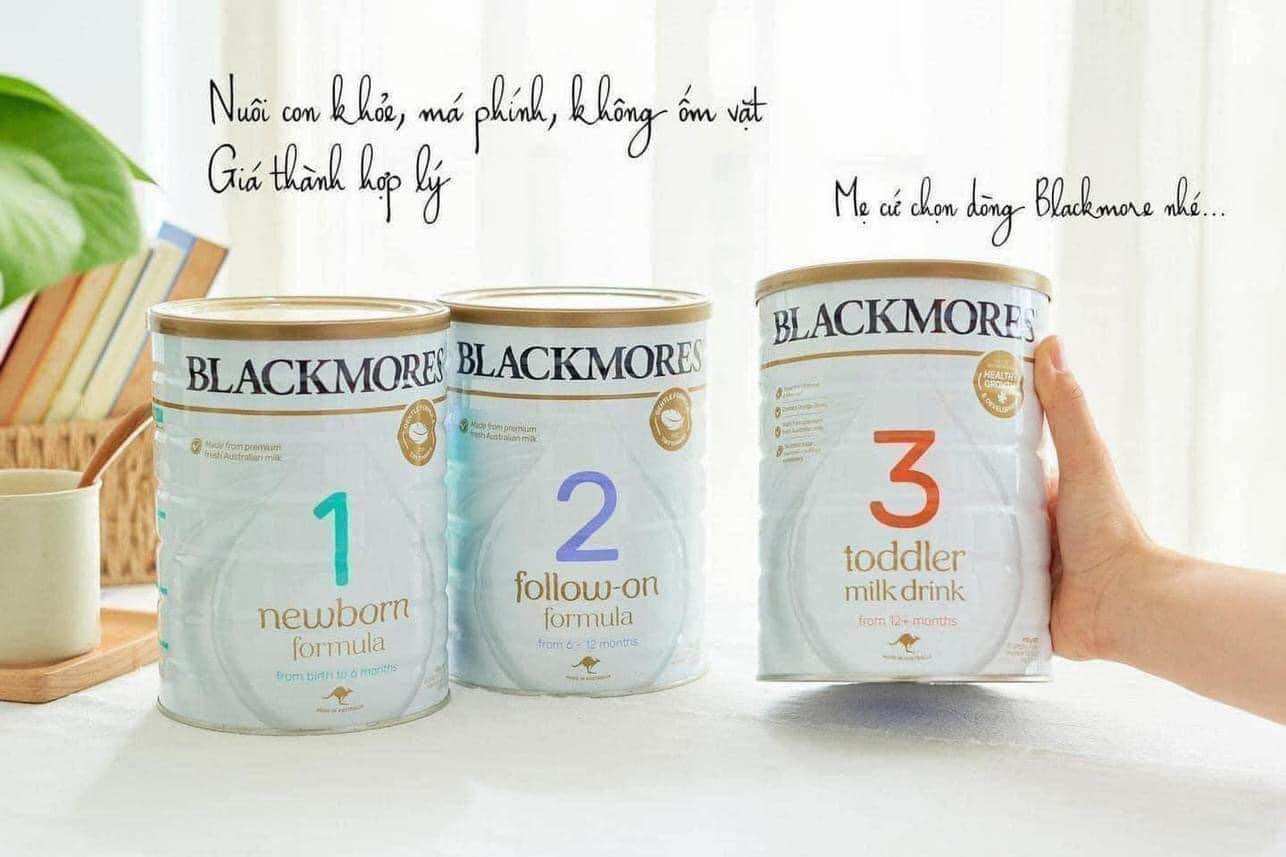 Sữa blackmore úc đủ số cho bé chính hãng công ty