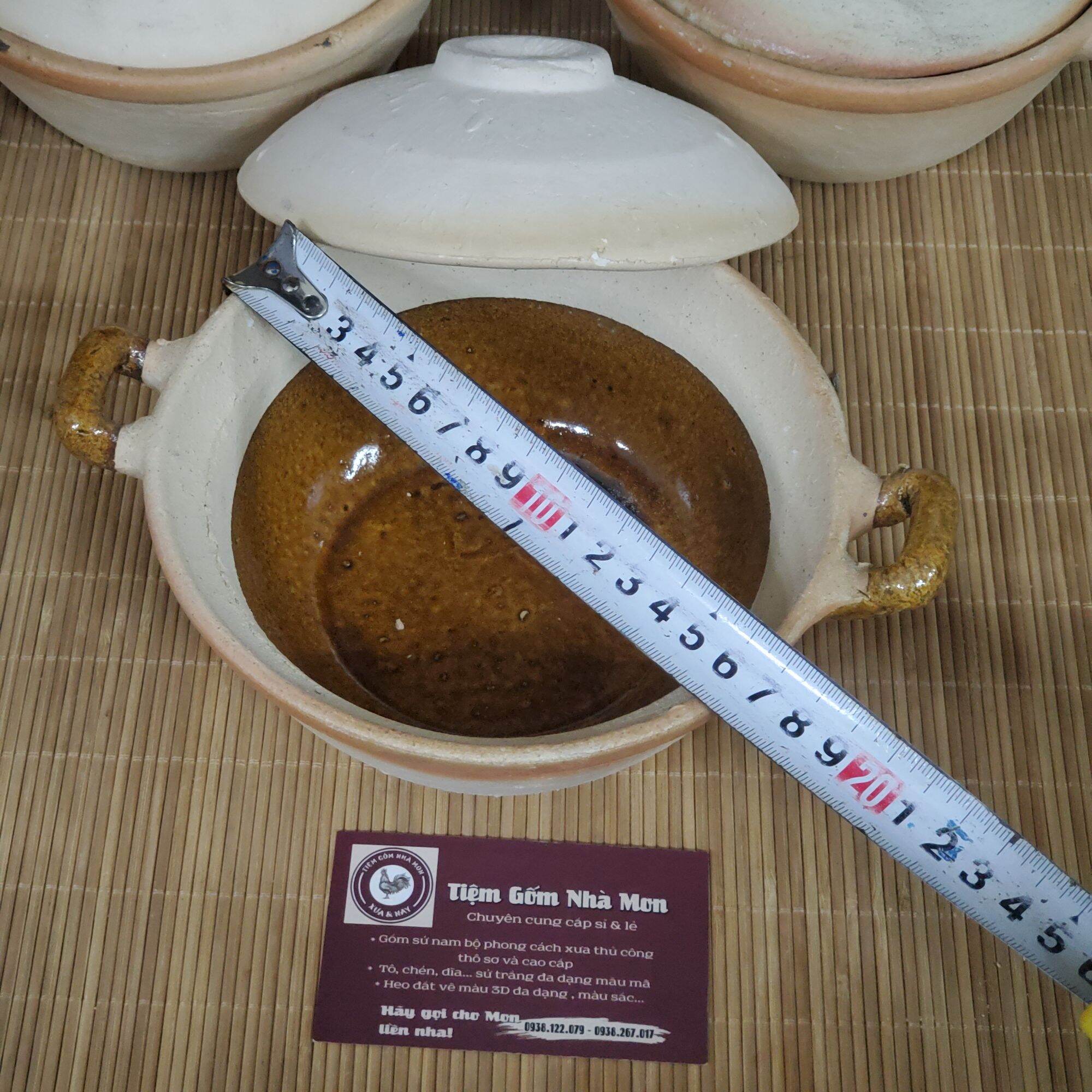 NỒI ĐẤT MẪU XƯA SIZE NHỎ (16~17cm)