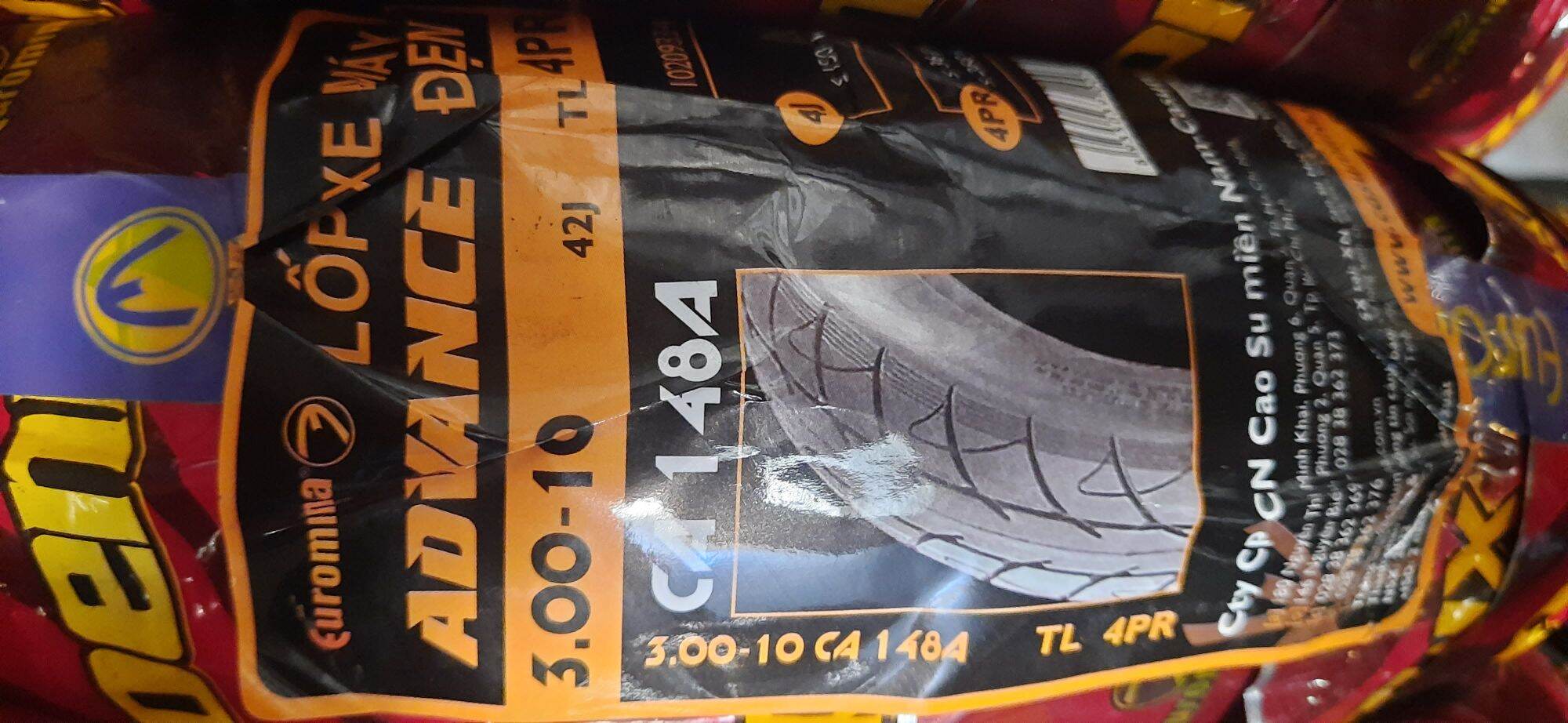 Lốp 3.00-10 tl dùng cho xe đạp điện