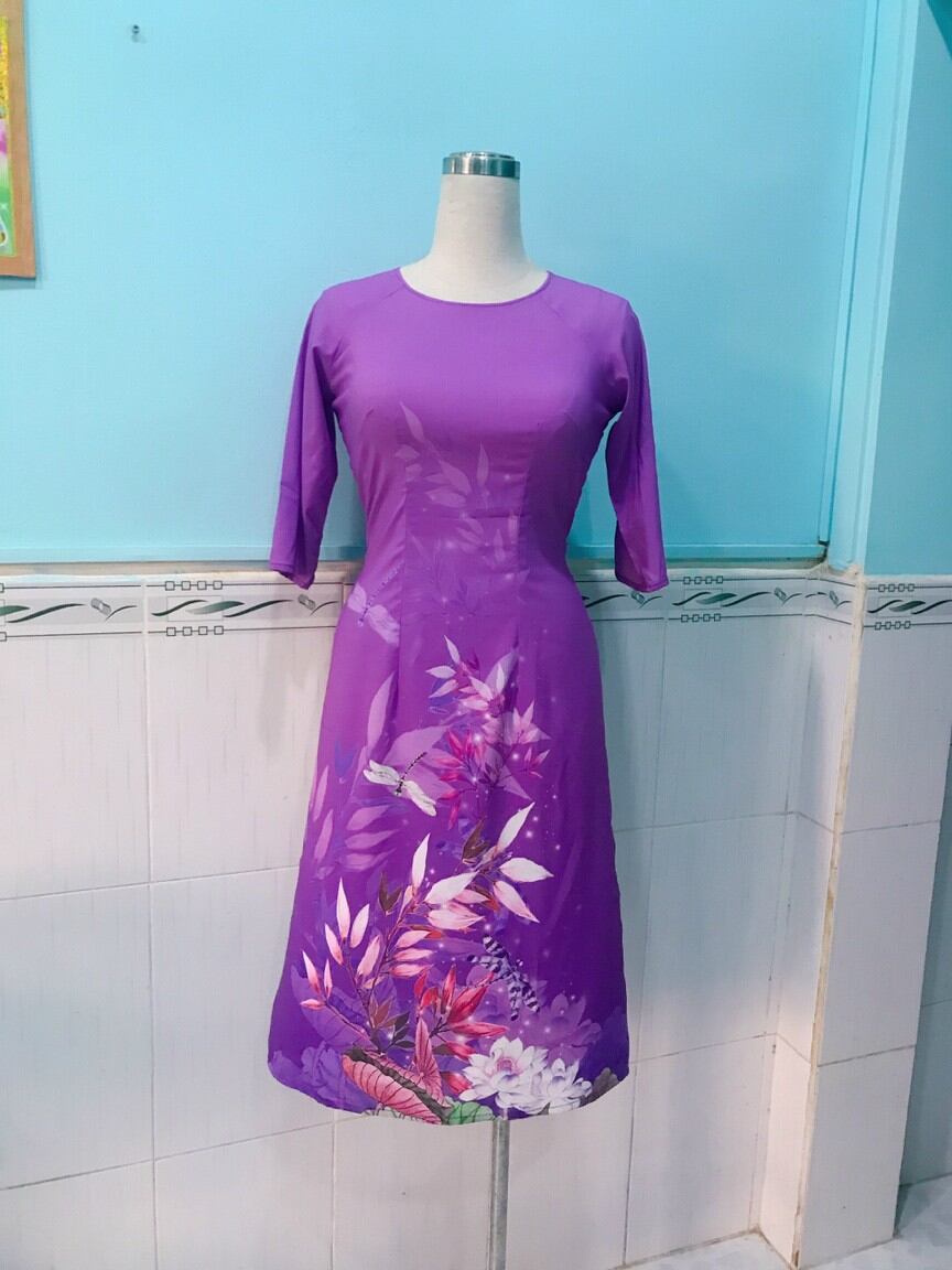 💥 Siêu Khuyến Mãi #  Áo Dài Lụa Hàn Quốc + Quà Tặng