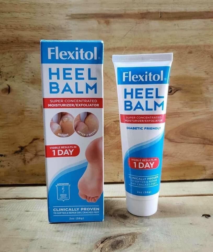 Kem thoa nứt gót chân Heel Balm Flexitol USA -56g