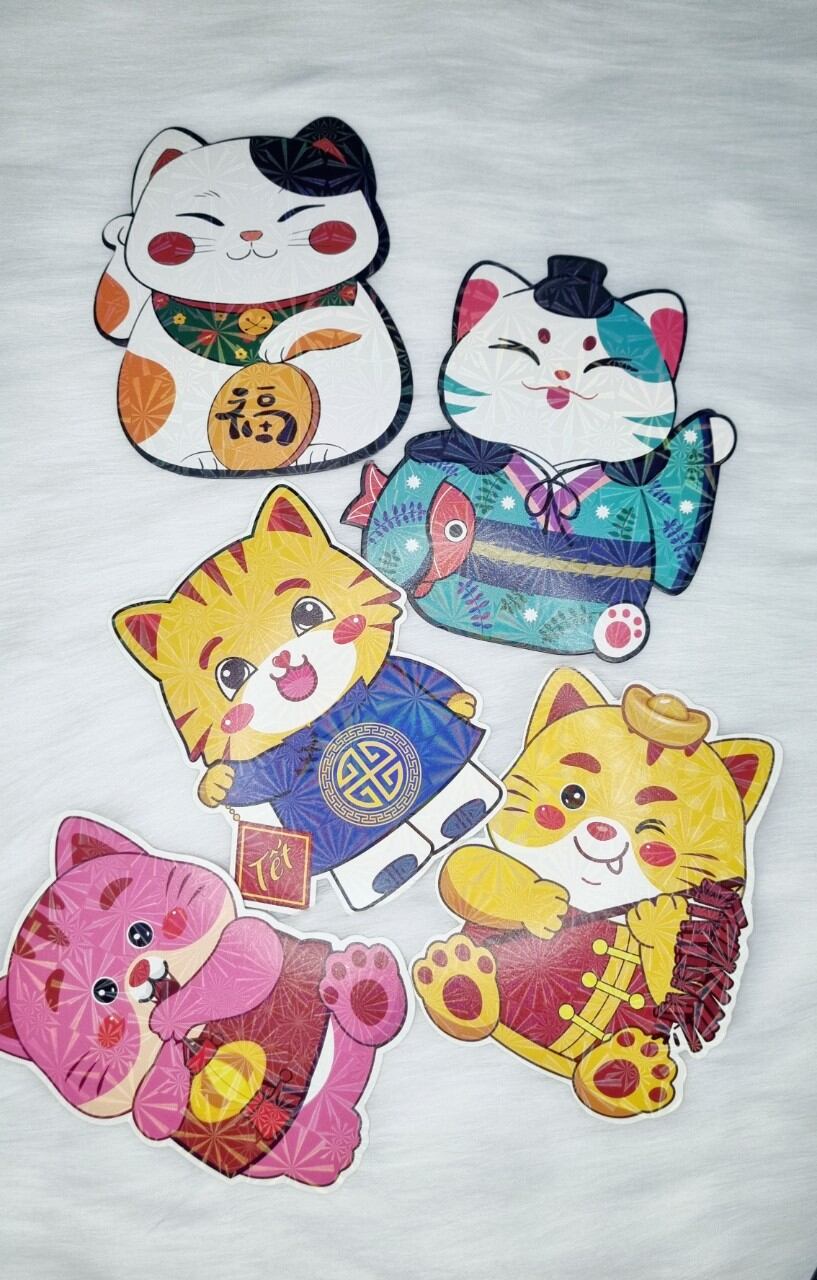BAO LÌ XÌ HÌNH CHIBI SIÊU CUTE [ 10 CÁI ]