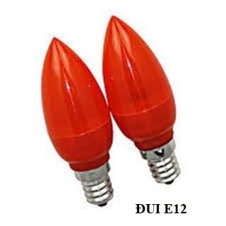 Đèn trái ớt led, đèn quả nhót dùng cho bàn thờ ông địa thần tài