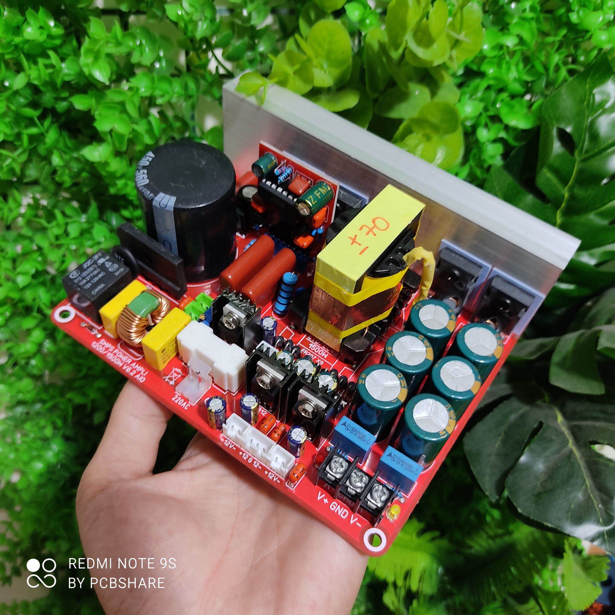 Nguồn xung AMPLY 1200W V6 (SG3525)