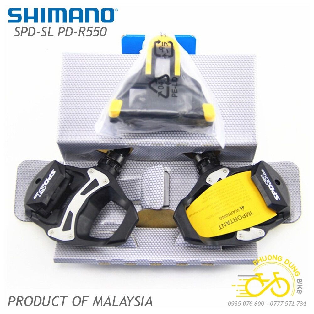 Pedan can xe đạp shimano pd r550