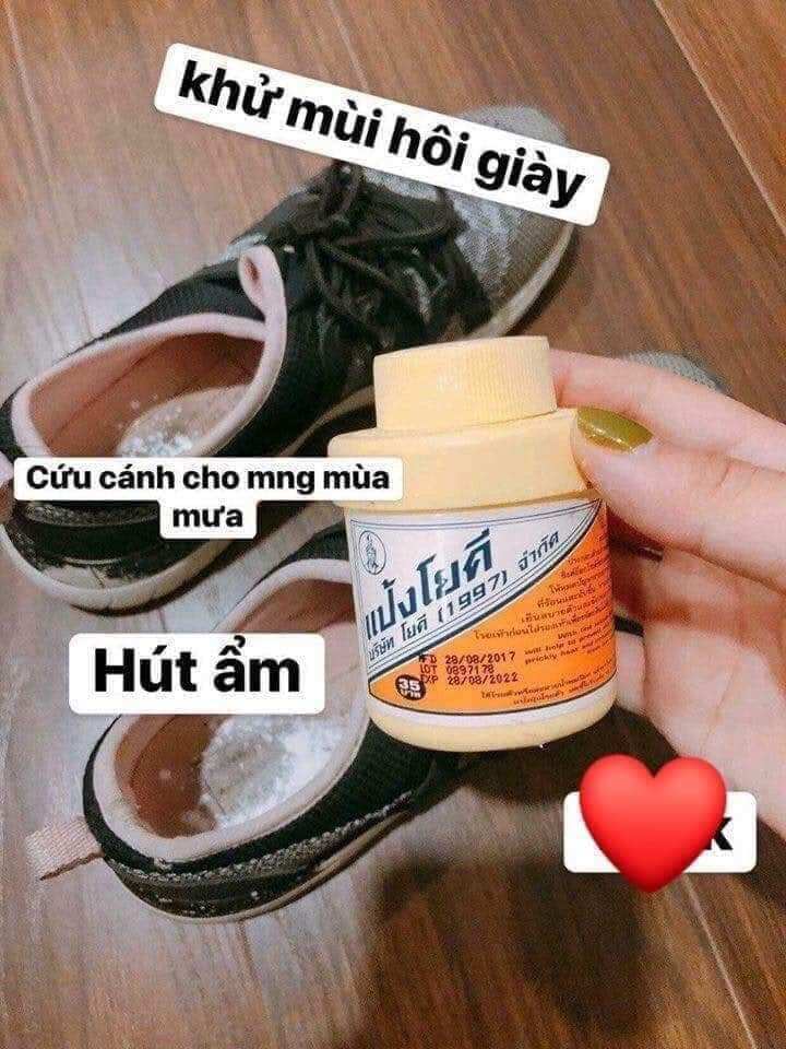 Phấn khử mùi hôi chân Yoki Powder 60g