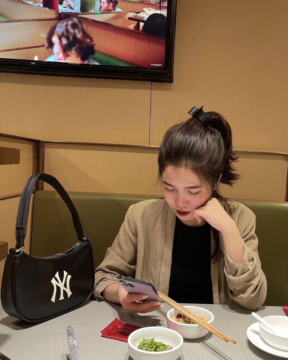 [Full Tag code] Túi cắp nách m.l b hobo bag hàng đẹp chuẩn phom (clip thật)