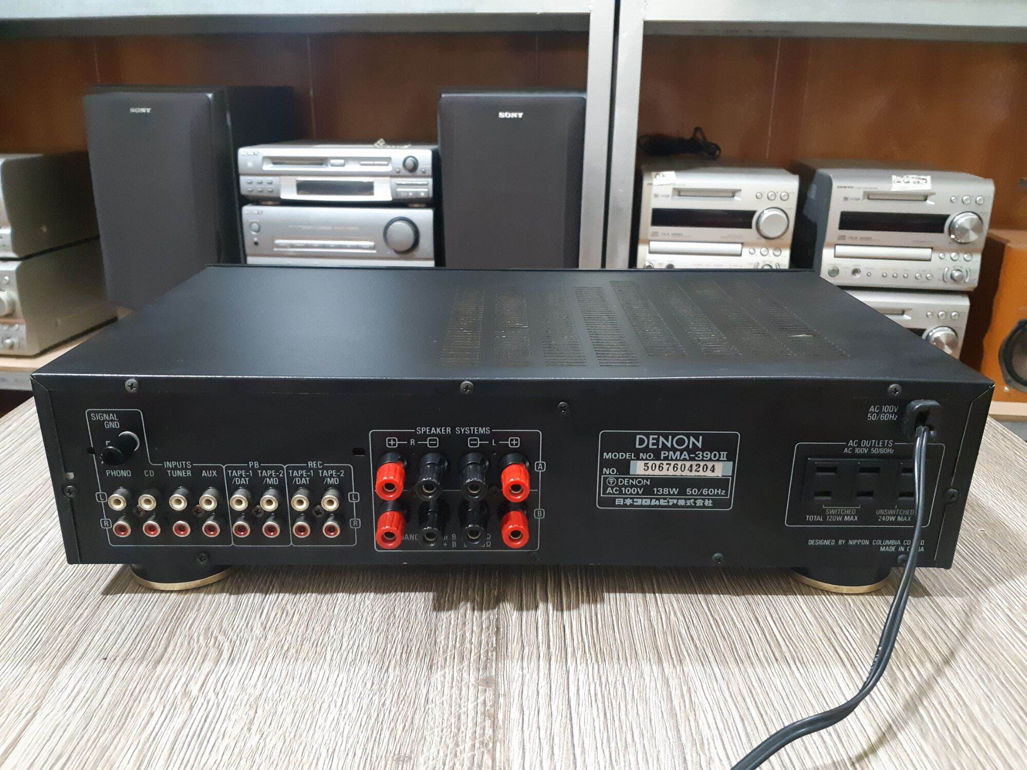 Ampli Denon PMA-390II bãi zin đẹp