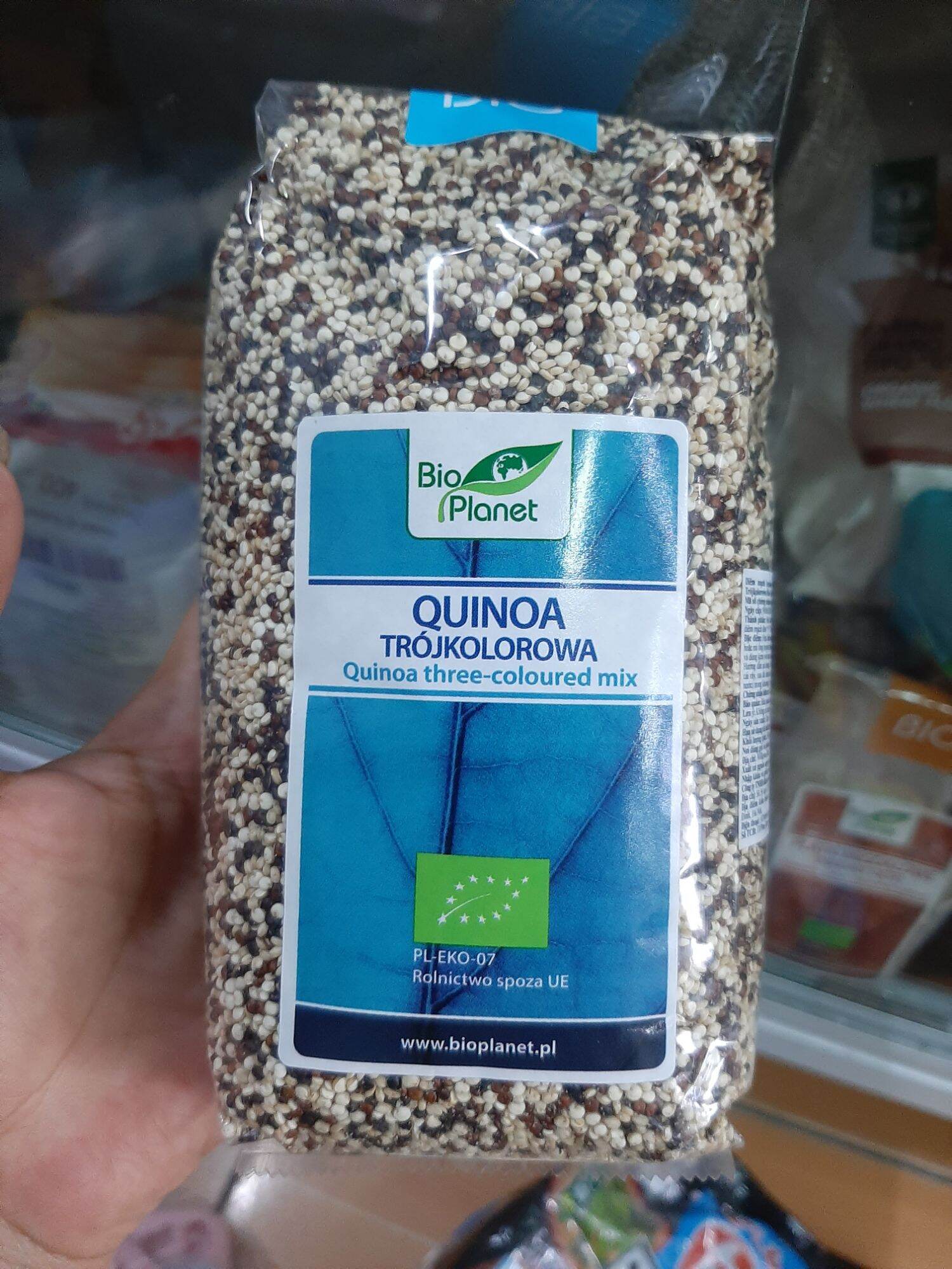 Quinoa 3 màu hữu cơ bio planet