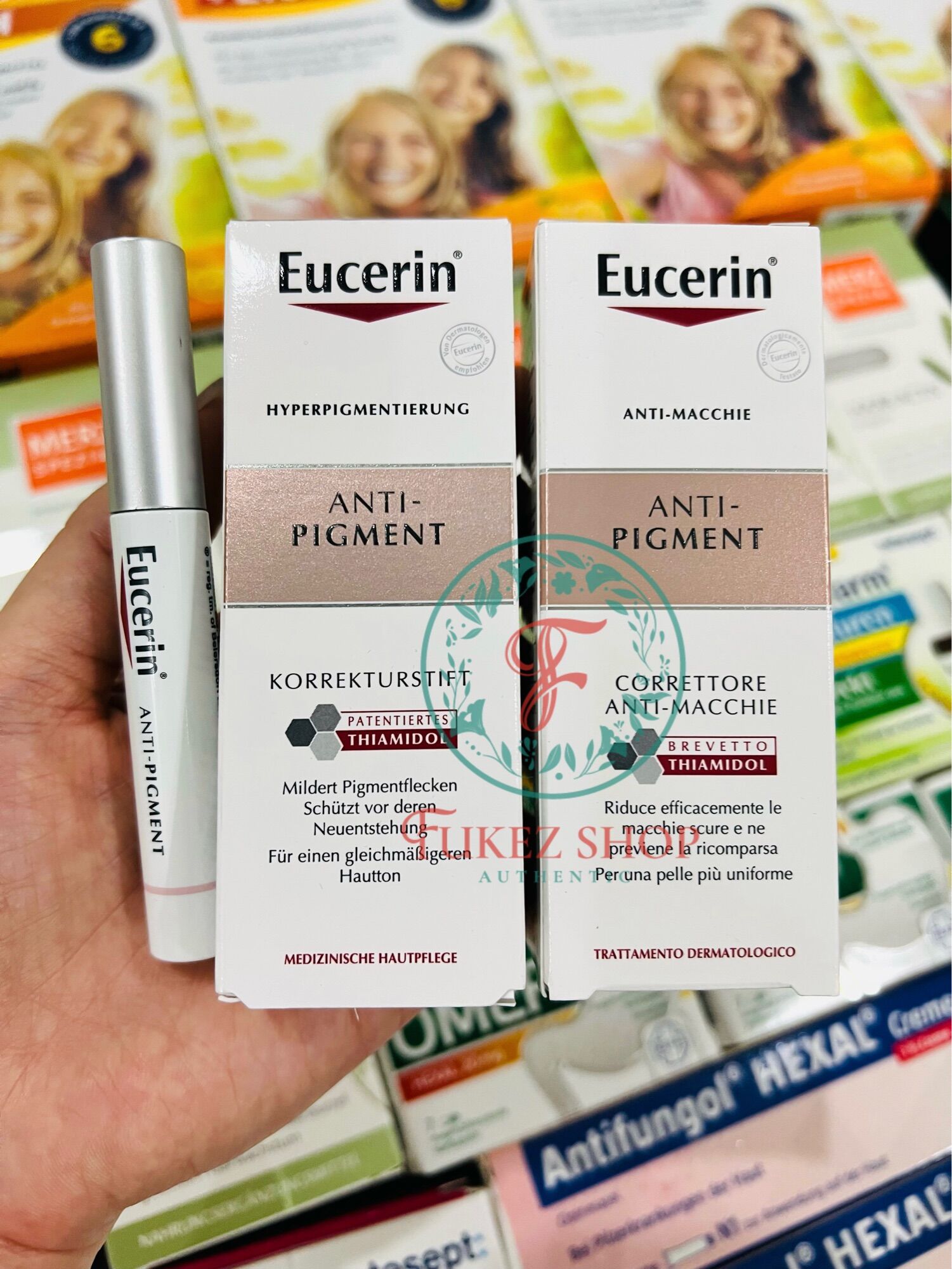 Bút ngăn đốm nám tàn nhang Eucerin