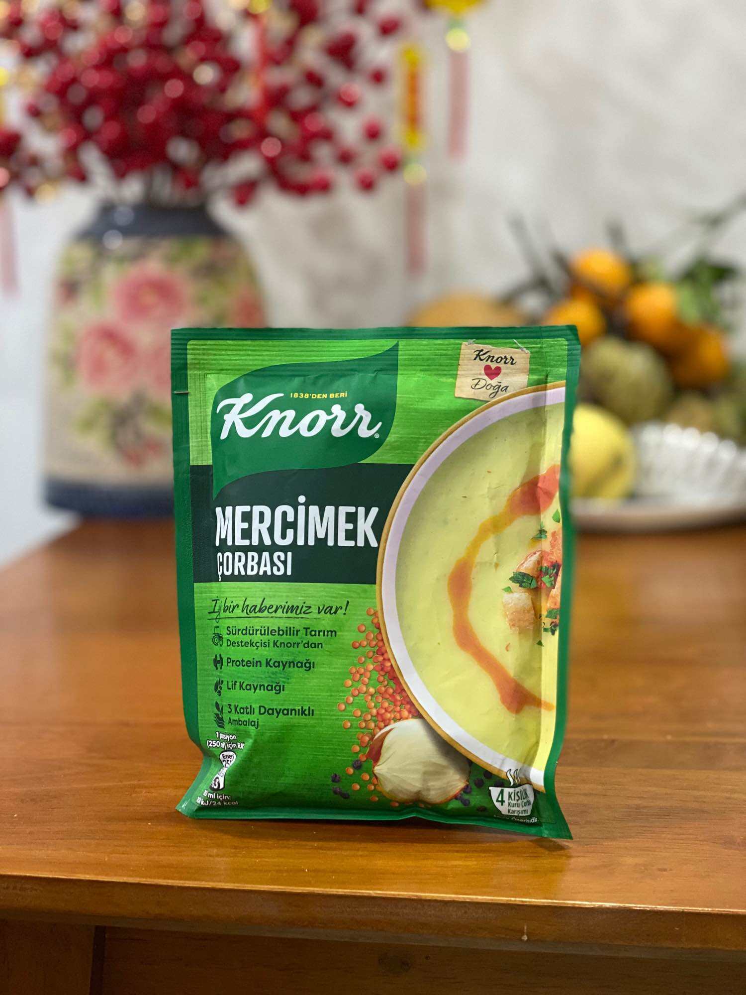 Knorr Lentil Soup Mix Mercimek Corbasi 76g