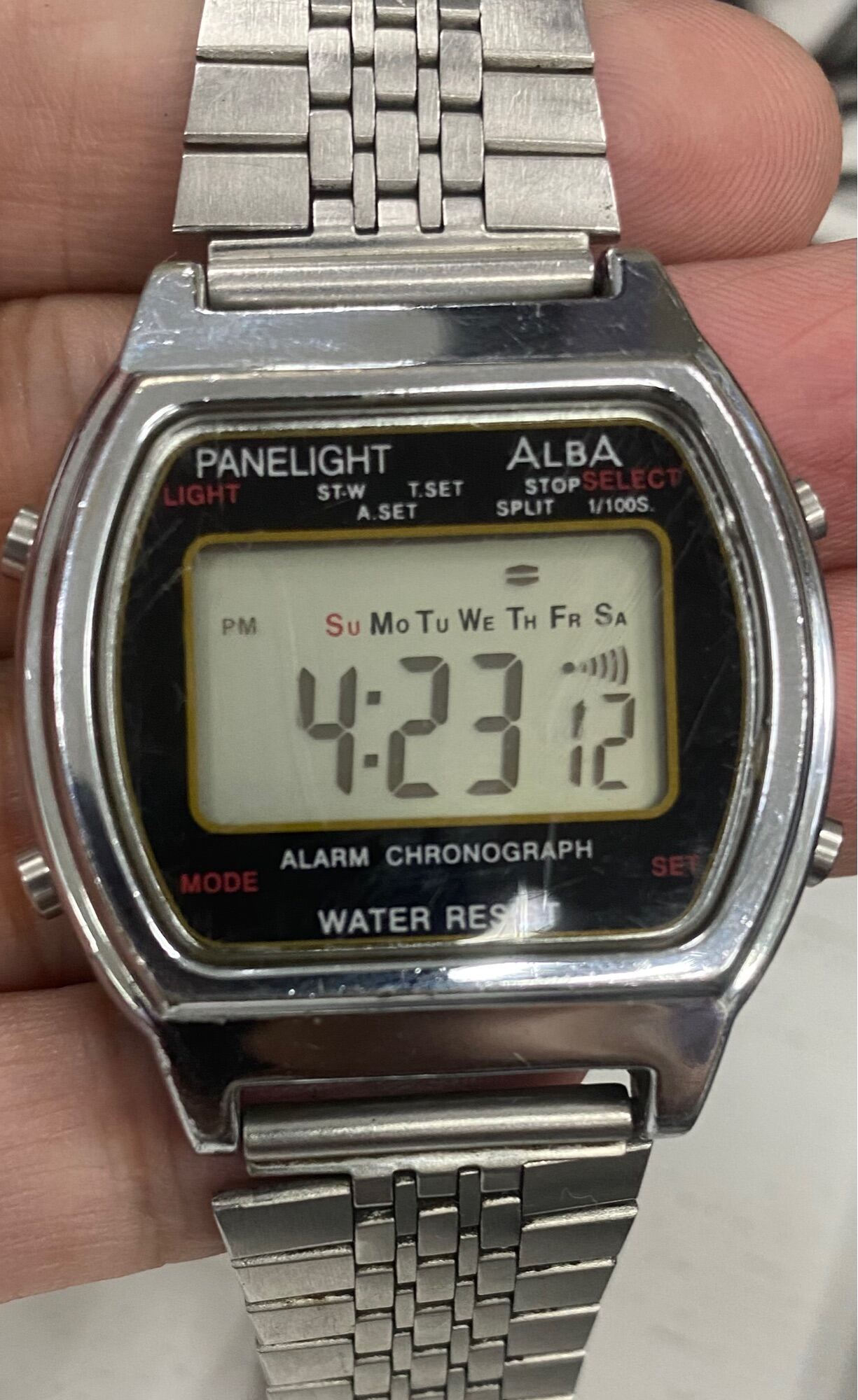 Đồng hồ nam Alba Panelight