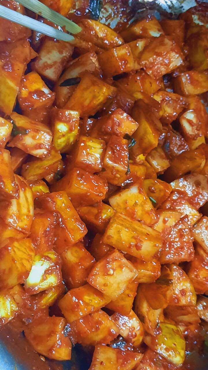 Kim chi củ cải trắng