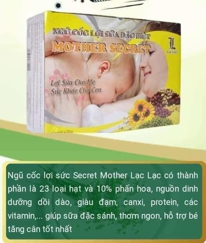 [HCM]Ngũ cốc lợi sữa Lạc Lạc