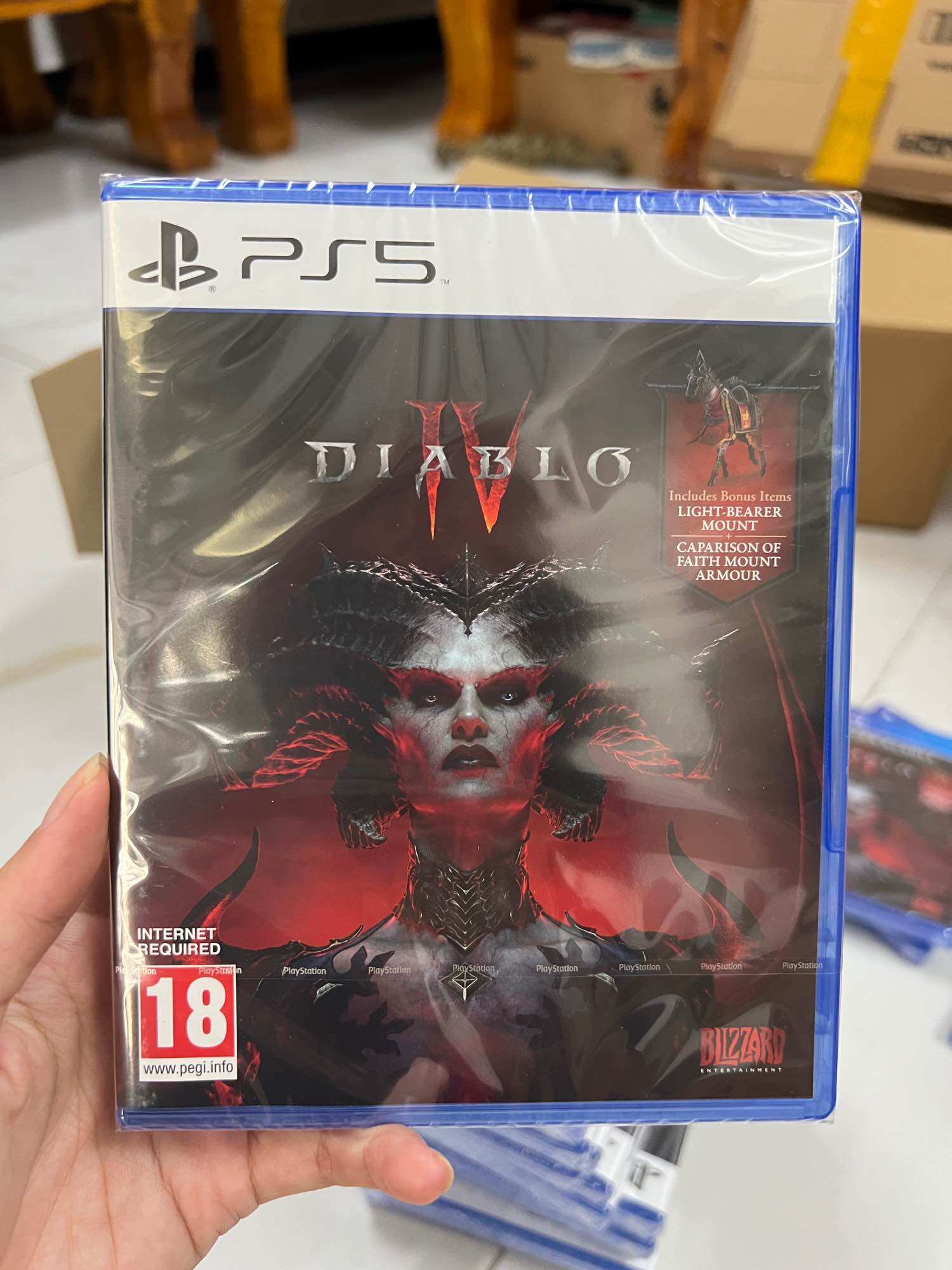 Đĩa chơi game PS4/ PS5: Diablo 4