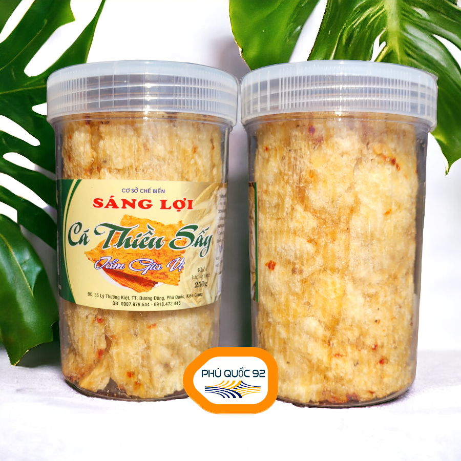 Cá thiều tẩm gia vị phú quốc - hủ 250g