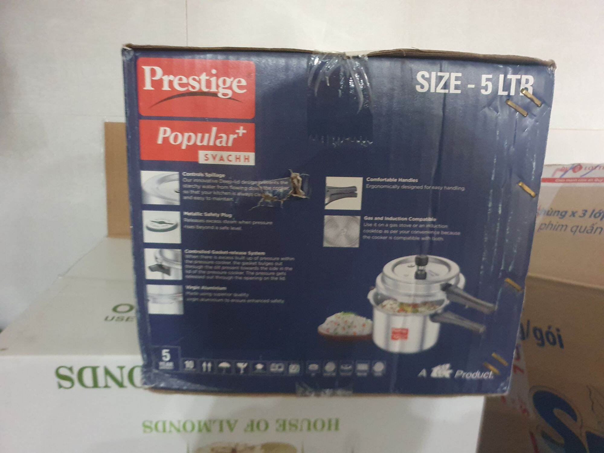 5ltr Pressure cooker 
Gas /Induction
