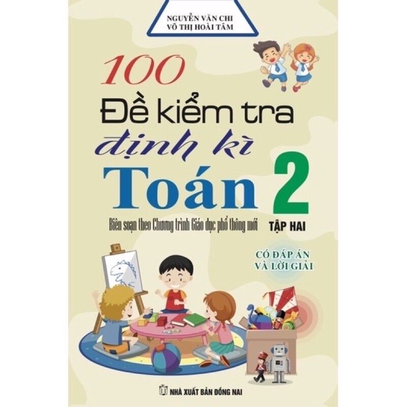 Sách - 100 đề kiểm tra định kì toán 2